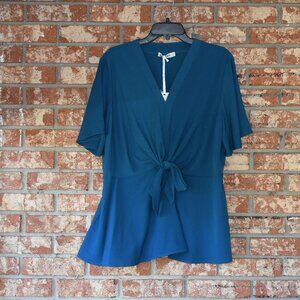 Grace Karin Blue top